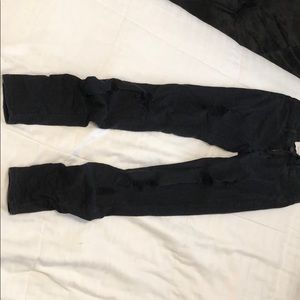 black high rise jegging  pacsun jeans
